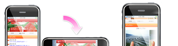 スマートフォンサイト制作概要1