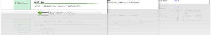 fennelフェンネル2009 制作実績3
